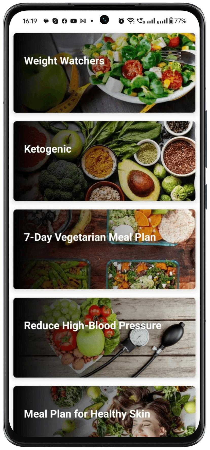 Yogza app screen preview